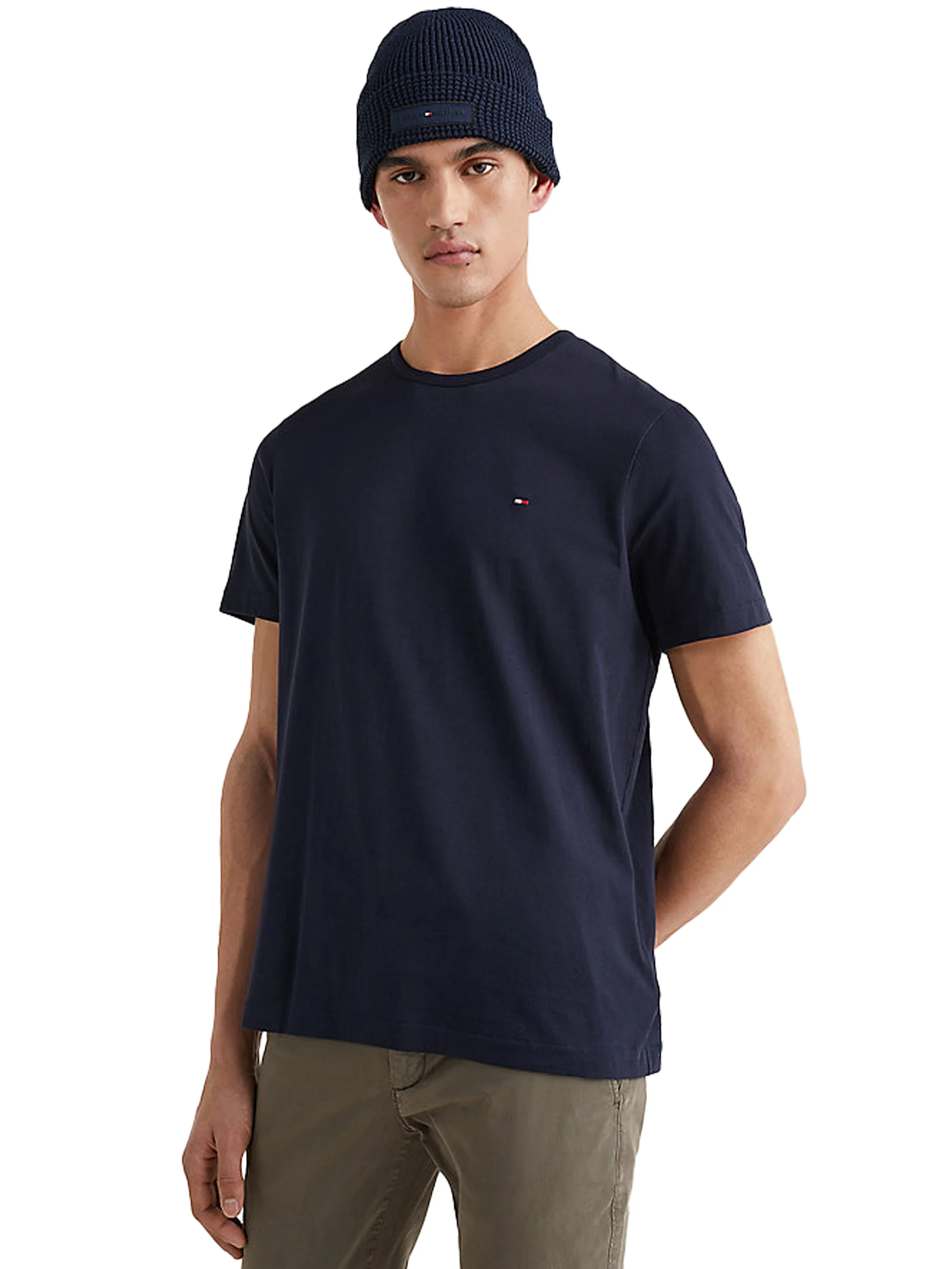 Tommy Hilfiger Mens T Shirt Core Slim Fit Crew Neck T-Shirt - Image 15