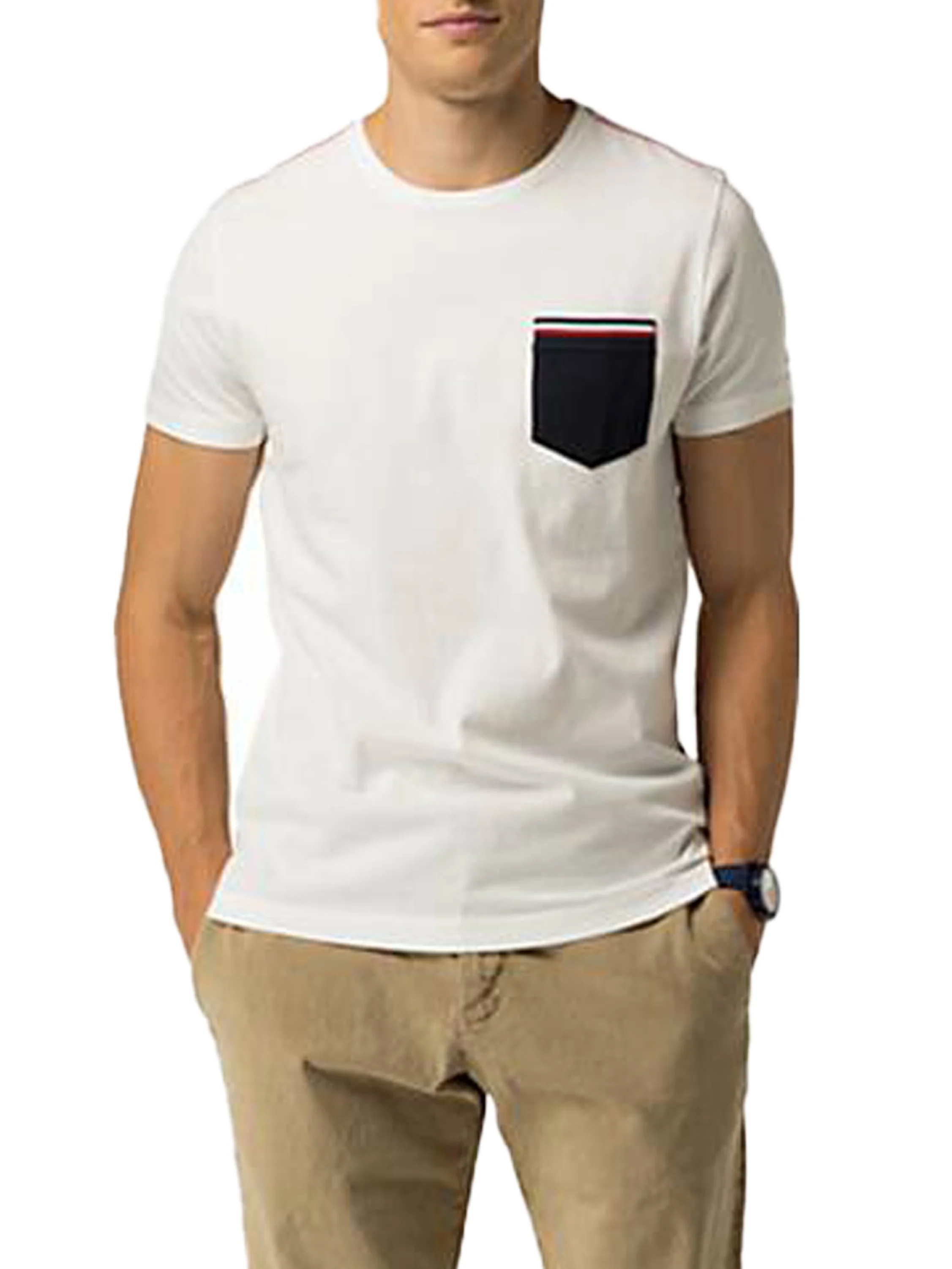 Tommy Hilfiger Mens T Shirt Core Slim Fit Crew Neck T-Shirt - Image 7