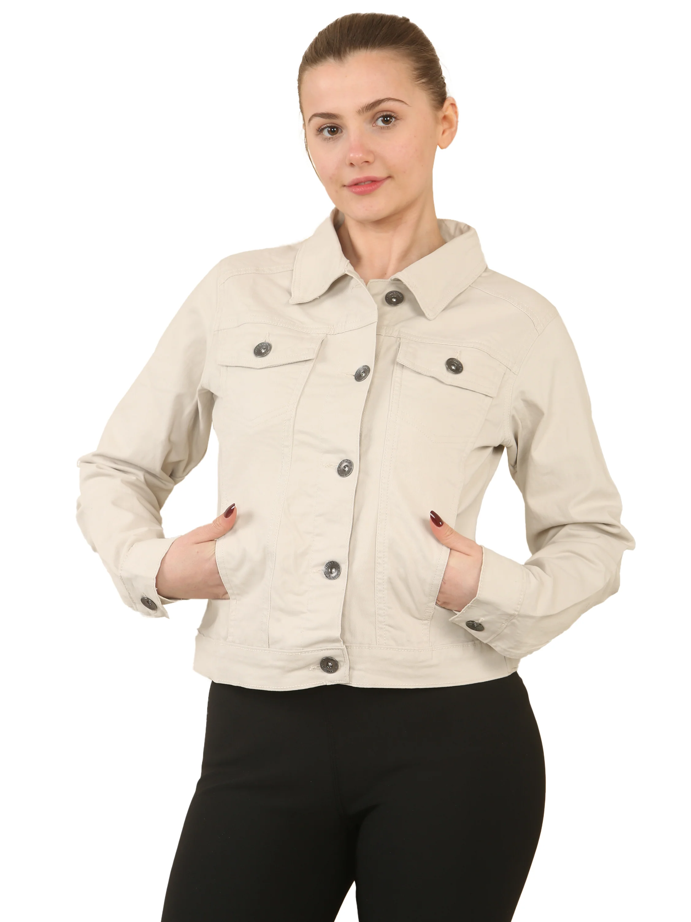 Enzo | Womens Classic Denim Jacket - Image 36